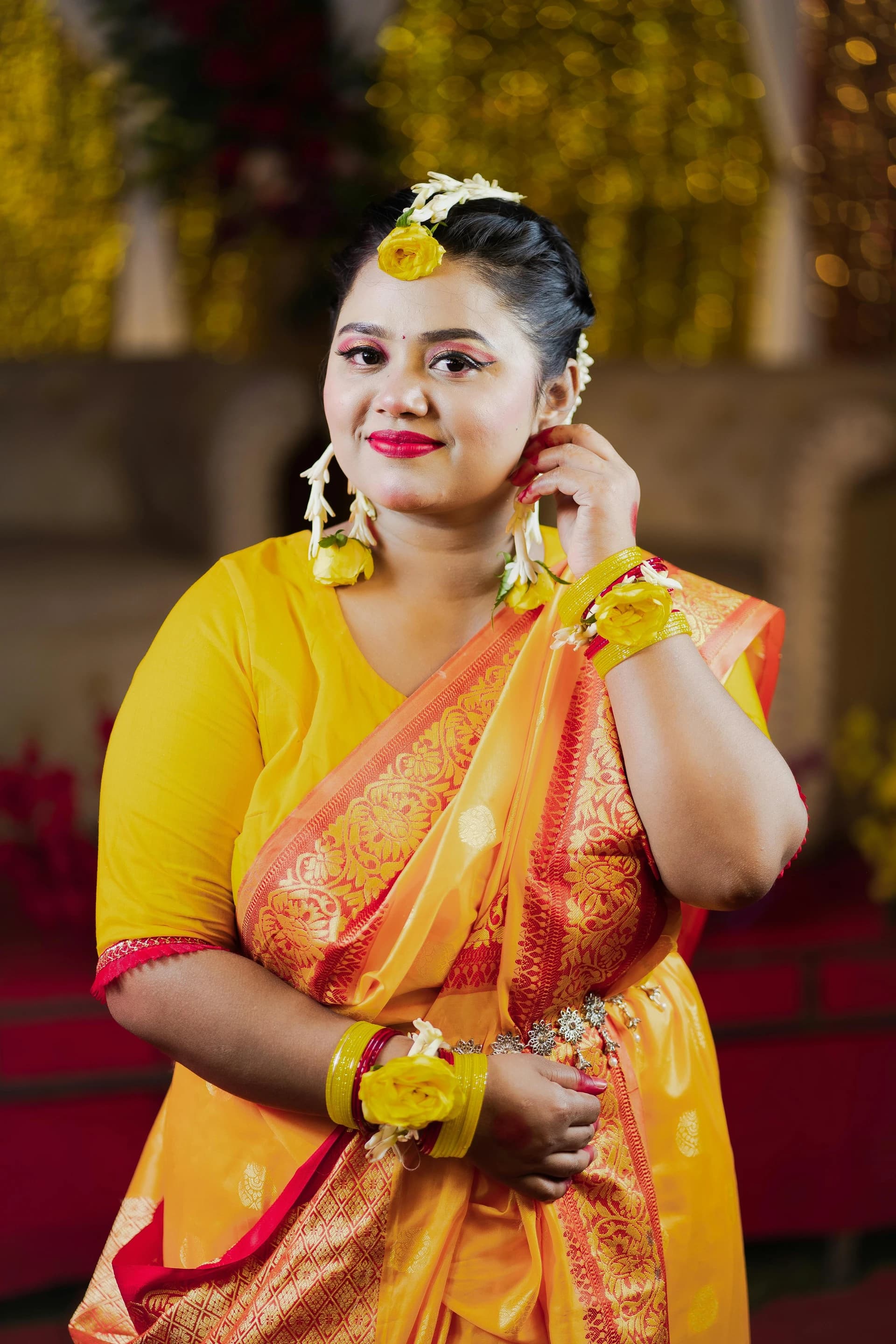 Saree Draping Styles style example 4