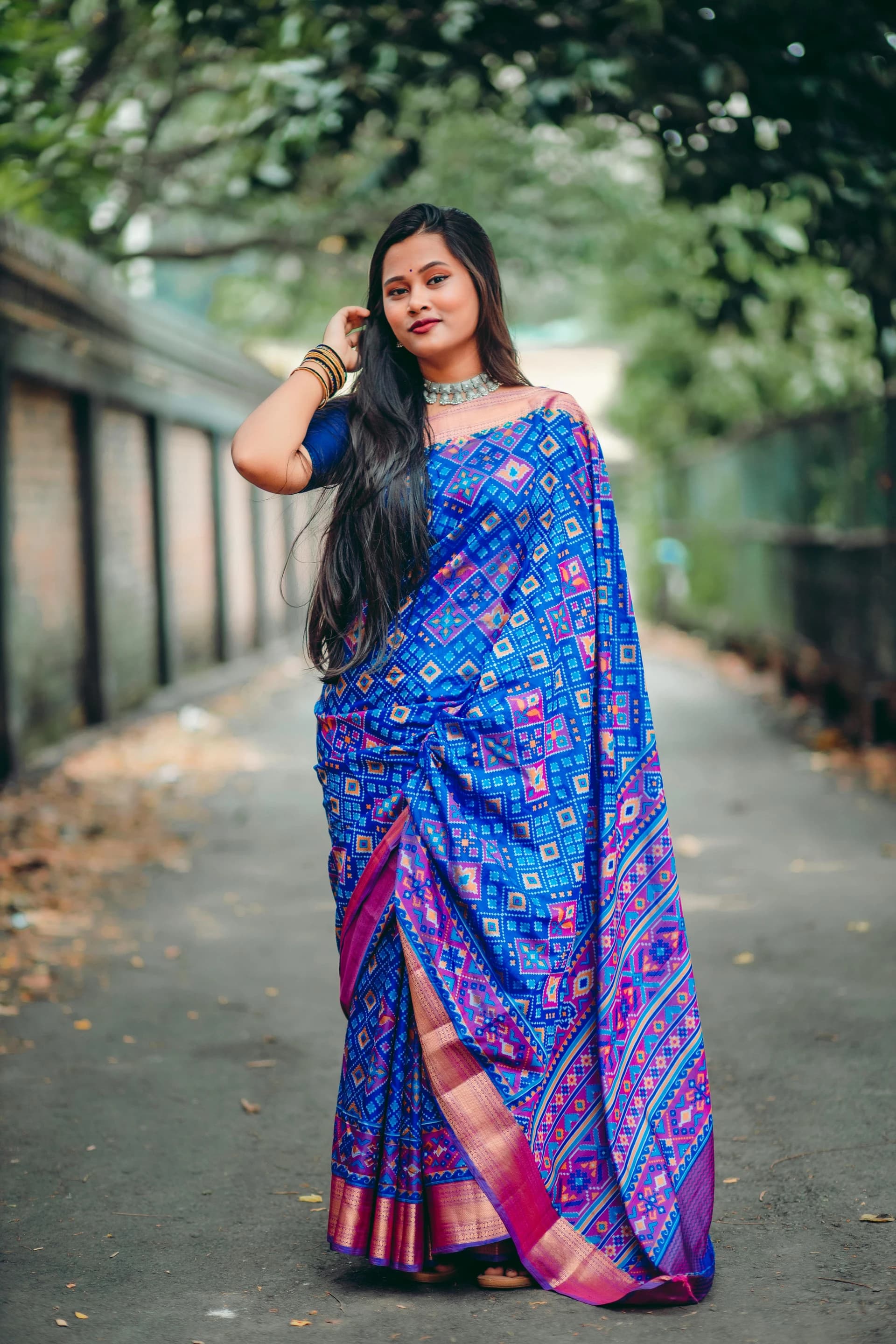 Saree Draping Styles style example 3