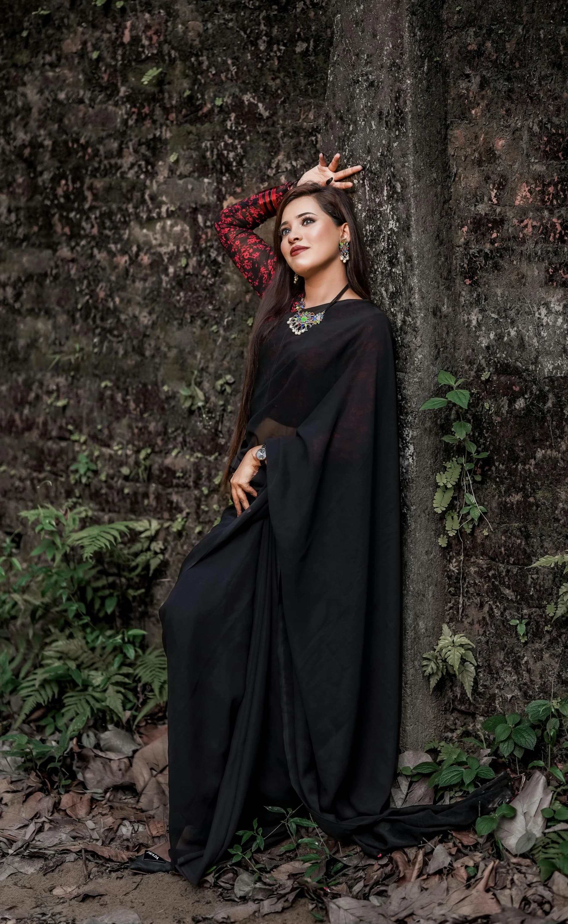 How to Wear a Black Saree and Actually Look Good in It