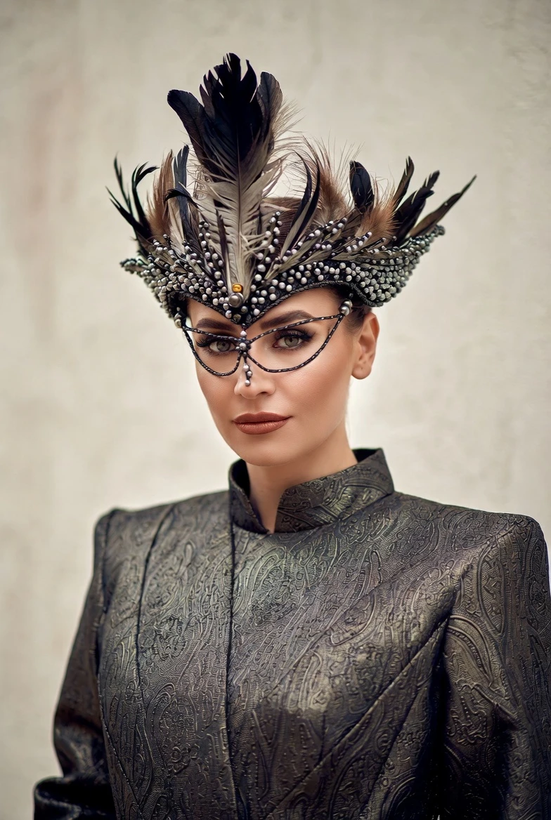 Dark Masquerade Brocade Costume – Gothic Opulence