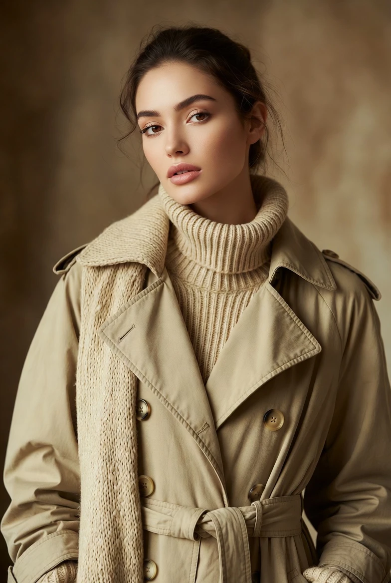 Discover Beige Trench Coat Elegance