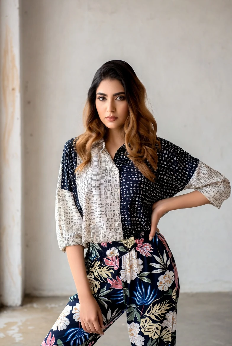 Effortless Mixed Print Outfit Ideas: Bold Patterns & Florals for Chic 