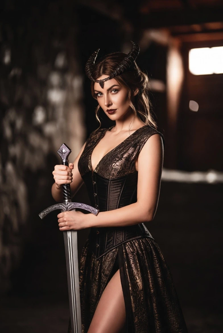 Embrace Your Dark Warrior Queen: Channel This Fierce Fantasy Look Now!